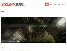 Tablet Screenshot of adrianrussell.org